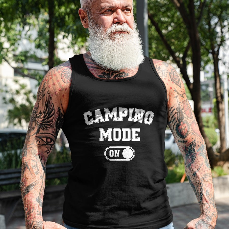 Funny Camping Shirt, Gift For Camping Lover Unisex T-Shirt/Hoodie/Sweatshirt HLT00 - Camping Mode On Funny Camper Gift Nature Lover Scout T-Shirt