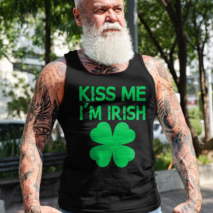 Patrick Day Shirts for Family, Funny Patrick Day shirts, st patrick's day Unisex T-Shirt/Hoodie/Sweatshirt HLT00 - Kiss Me I_m Irish Saint Patrick Day T-Shirt