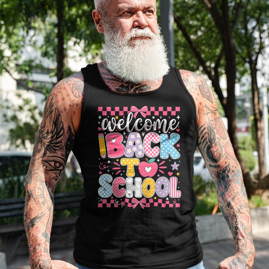 Best Student Shirt, Funny Back To School UnisexT-Shirt/Hoodie/Sweatshirt HLT00 - Welcome Back to School Happy First Day of School Teacher Kid T-Shirt