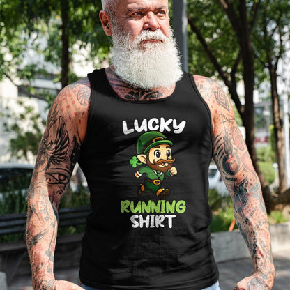 Patrick Day Shirts for Family, Funny Patrick Day shirts, st patrick's day Unisex T-Shirt/Hoodie/Sweatshirt HLT00 - Lucky Running St Patrick Day Leprechaunn Run Runner T-Shirt