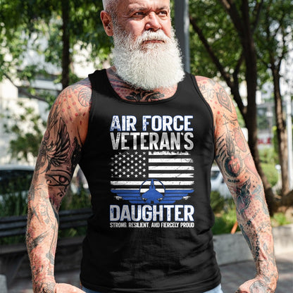 Proud Veteran Shirt, Funny Veteran UnisexT-Shirt/Hoodie/Sweatshirt HLT00 - Proud Daughter of A Air Force Veteran Daughter Veterans Day T-Shirt