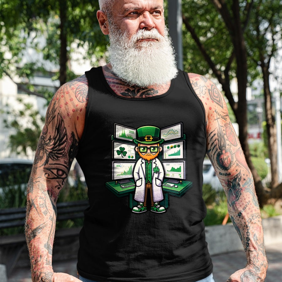 Patrick Day Shirts for Family, Funny Patrick Day shirts, st patrick's day Unisex T-Shirt/Hoodie/Sweatshirt HLT00 - Data Analyst St. Patrick Day Lucky Irish Science Scientist T-Shirt
