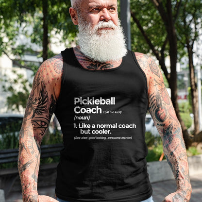 Funny Pickleball Shirt, Pickleball Lover Unisex T-Shirt/Hoodie/Sweatshirt HLT00 - Pickleball Coach Definition Funny Gift T-Shirt