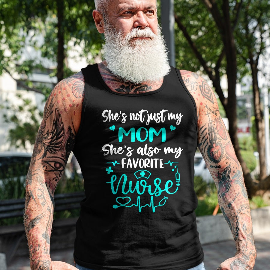 Funny Nurse Shirt, Nurse Unisex T-Shirt/Hoodie/Sweatshirt HLT00 - My Mom Is A Nurse - Proud Nurse Son Daughter RN LPN Family T-Shirt