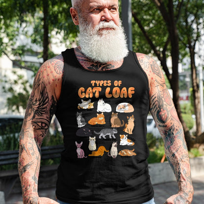 Cat Love Shirt, Funny Cat Lover Gift UnisexT-Shirt/Hoodie/Sweatshirt HLT00 - Types of Cat Loaf Cute Teen Girl Tabby Tuxedo Cat Mom Funny T-Shirt