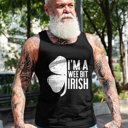 Patrick Day Shirts for Family, Funny Patrick Day shirts, st patrick's day Unisex T-Shirt/Hoodie/Sweatshirt HLT00 - I_m A Wee Bit Irish T-Shirt St Patricks Day Shirt T-Shirt