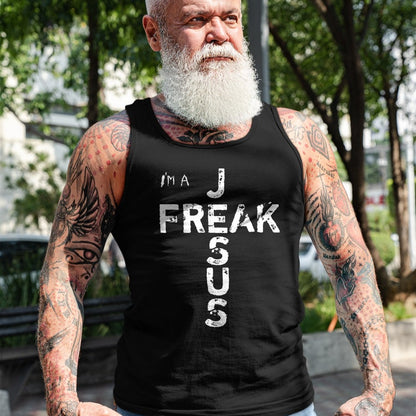 Christian Tee, Christian Faith Unisex T-Shirt/Hoodie/Sweatshirt HLT00 - I_m A JESUS FREAK - Faith, God, Cross, Christian - Jesus4m3 T-Shirt