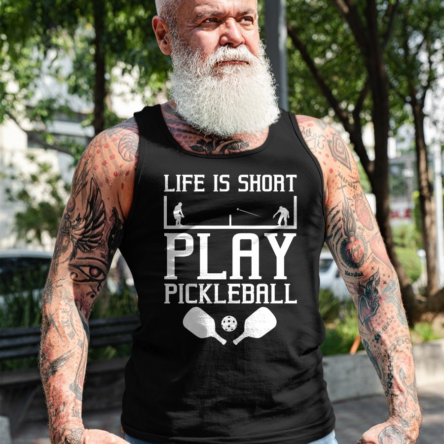 Funny Pickleball Shirt, Pickleball Lover Unisex T-Shirt/Hoodie/Sweatshirt HLT00 - Pickleball Art For Men Women Pickle Ball Player Pickleball T-Shirt
