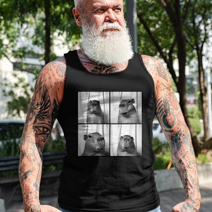 Cute Capybara Shirt, Funny Capybara Unisex T-Shirt/Hoodie/Sweatshirt HLT00 - Capybara Capy Photobooth Quirky Funny Animal T-Shirt