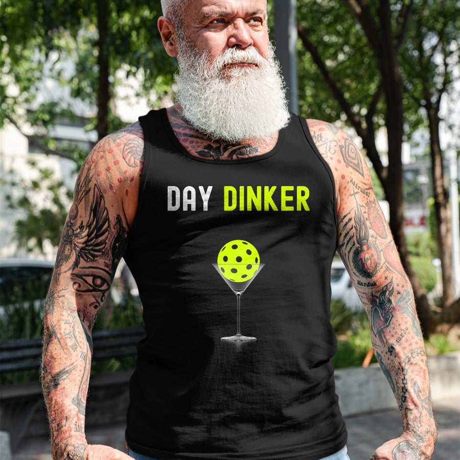 Funny Pickleball Shirt, Pickleball Lover Unisex T-Shirt/Hoodie/Sweatshirt HLT00 - Day Dinker Pickleball Shirt Funny Pickleball Day Dinker T-Shirt