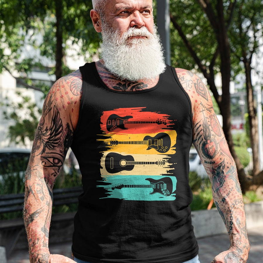 Guitar Lover Shirt, Funny Guitar UnisexT-Shirt/Hoodie/Sweatshirt HLT00 - Vintage Guitar Gift for Men Women Music Band Guitarist Stuff T-Shirt
