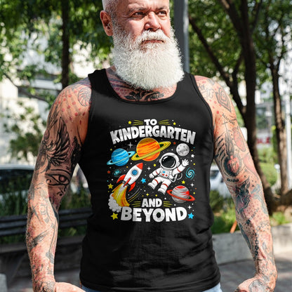 Best Student Shirt, Funny Back To School UnisexT-Shirt/Hoodie/Sweatshirt HLT00 - to Kindergarten and Beyond Astronaut Space Back to School T-Shirt
