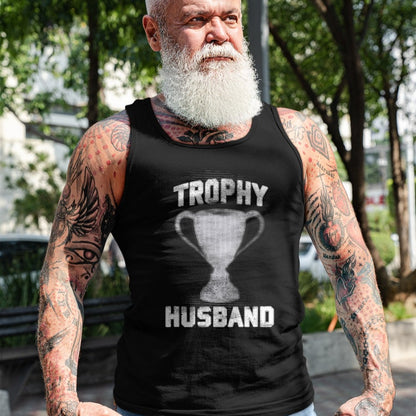 Best Wife Shirt, Wife and Husband Unisex T-Shirt/Hoodie/Sweatshirt HLT00 - Cool Vintage Style Trophy Husband Spouse T-Shirt Valentines T-Shirt