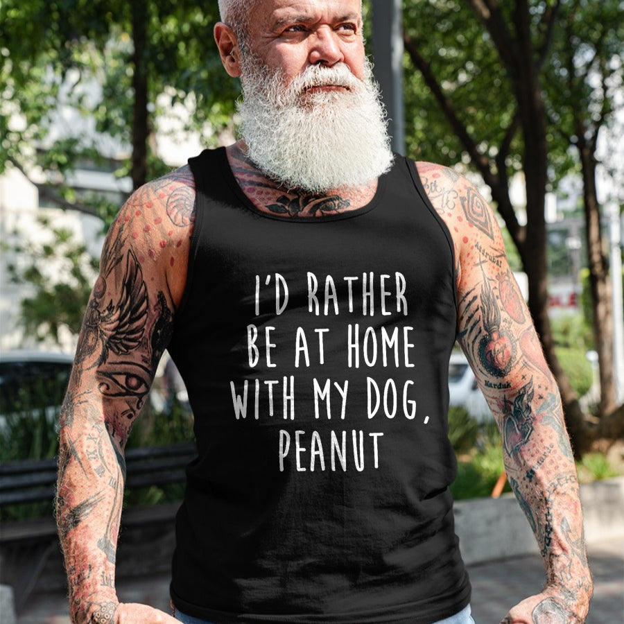 Dog Love Shirt, Dog Lover Gift T-Shirt/Hoodie/Sweatshirt HLT00 - Peanut Dog Name T-Shirt Dog Gift T-Shirt