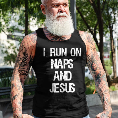 Christian Tee, Christian Faith Unisex T-Shirt/Hoodie/Sweatshirt HLT00 - Funny Run On Nap & Jesus Christ Sayings Christian T-Shirt