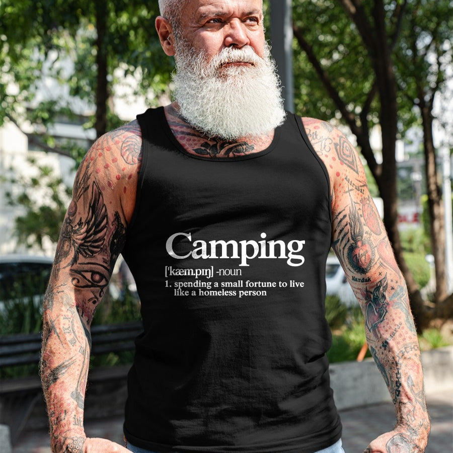 Funny Camping Shirt, Gift For Camping Lover Unisex T-Shirt/Hoodie/Sweatshirt HLT00 - Camping Definition Funny Camper Saying T-Shirt