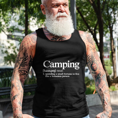Funny Camping Shirt, Gift For Camping Lover Unisex T-Shirt/Hoodie/Sweatshirt HLT00 - Camping Definition Funny Camper Saying T-Shirt