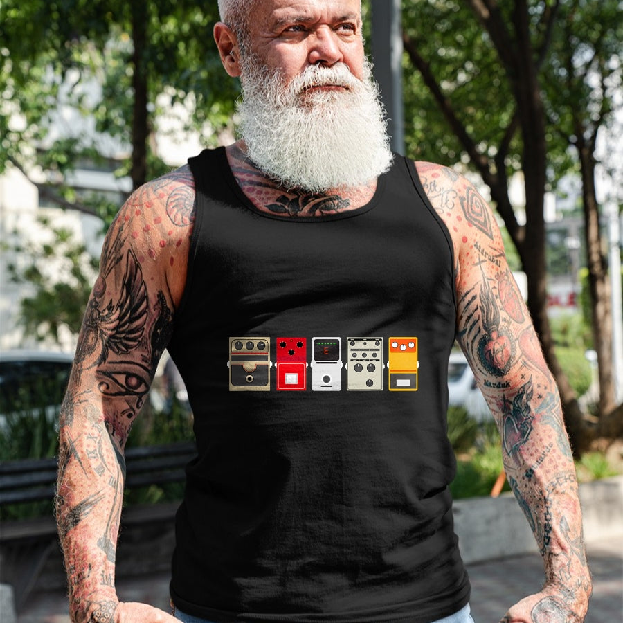 Guitar Lover Shirt, Funny Guitar UnisexT-Shirt/Hoodie/Sweatshirt HLT00 - Guitar Effects PedalStomp Box Rock T Shirt T-Shirt