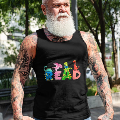 Best Dinosaur Lover Shirt, Funny Dinosaur UnisexT-Shirt/Hoodie/Sweatshirt HLT00 - Funny Reading Dinosaur T rex Dino Book Lover T-Shirt, Men, Black, 3X-Large
