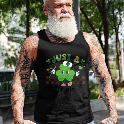 Patrick Day Shirts for Family, Funny Patrick Day shirts, st patrick's day Unisex T-Shirt/Hoodie/Sweatshirt HLT00 - Nurse St Patrick Day Just A Little Pinch RN L&D Phlebotomist T-Shirt