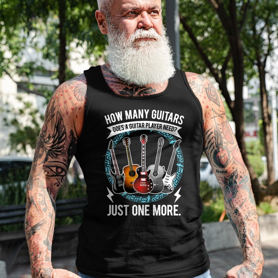 Guitar Lover Shirt, Funny Guitar UnisexT-Shirt/Hoodie/Sweatshirt HLT00 - Guitar How Many Guitars Gift for Guitar Player T-Shirt