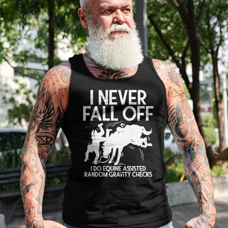 Best Horse Lover Shirt , Funny Horse UnisexT-Shirt/Hoodie/Sweatshirt HLT00 - Never Fall Off Horse Funny Horseback Riding Equestrian Gift T-Shirt