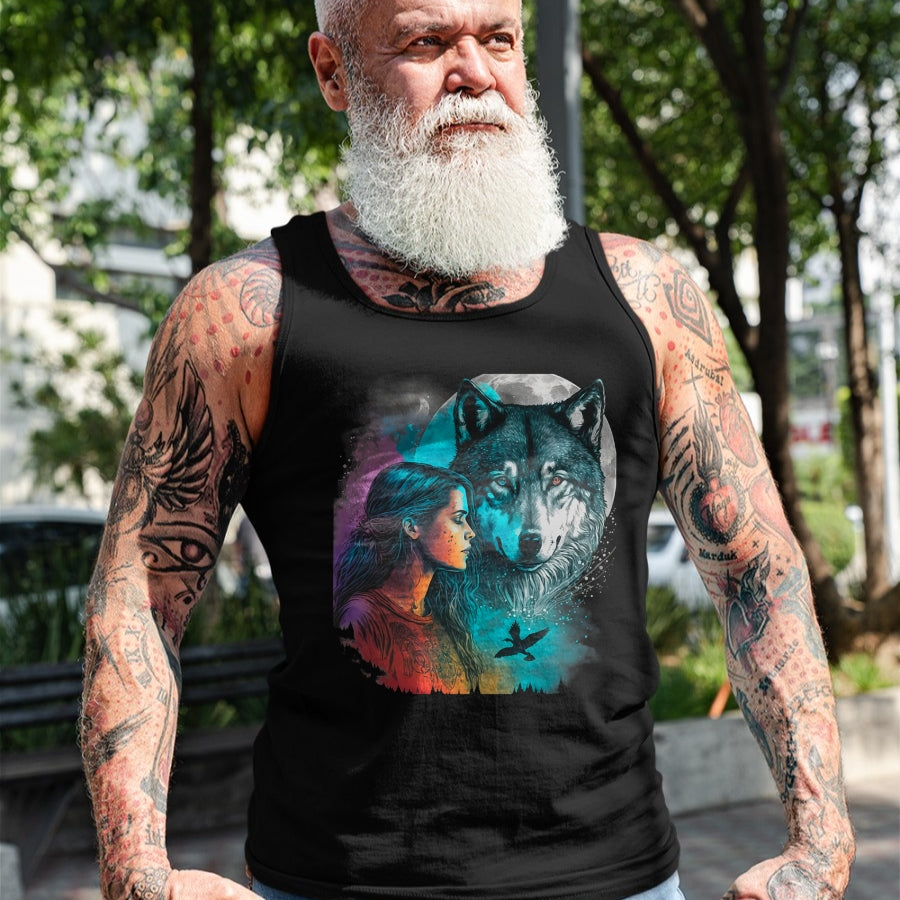Native American T-Shirts, Vintage Native American Unisex T-Shirt/Hoodie/Sweatshirt HLT00 - Ethnic Tribal Wolf Boho Feather Native American Hippie Women