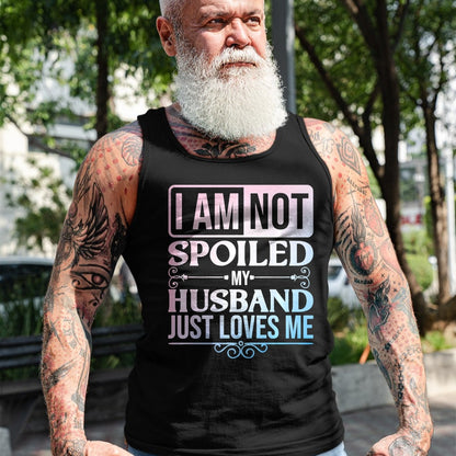 Best Wife Shirt, Wife and Husband Unisex T-Shirt/Hoodie/Sweatshirt HLT00 - Gift for wife T shirt, spoiled wife   Funny Spoiled Wife Art For Women Girls Husband Spoiled Wife Pr (30)