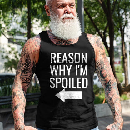Best Wife Shirt, Wife and Husband Unisex T-Shirt/Hoodie/Sweatshirt HLT00 - Reason Why I'm Broke Spoiled Funny Matching Couples T-Shirt (1)