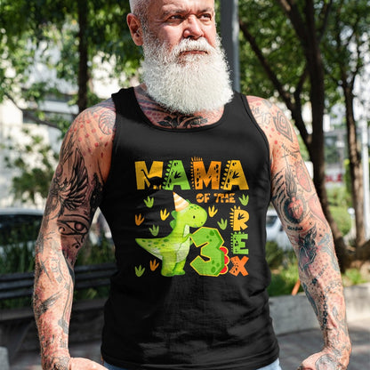 Best Dinosaur Lover Shirt, Funny Dinosaur UnisexT-Shirt/Hoodie/Sweatshirt HLT00 - Mama of The Three Rex 3rd Birthday Boy Dinosaur T-Rex T-Shirt