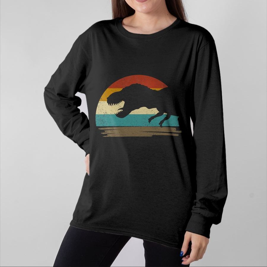 Best Dinosaur Lover Shirt, Funny Dinosaur UnisexT-Shirt/Hoodie/Sweatshirt HLT00 - Tyrannosaurus rex T-rex dinosaur decoration retro vintage T-Shirt