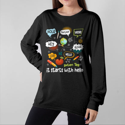 Best Teacher Shirt, Funny Teacher UnisexT-Shirt/Hoodie/Sweatshirt HLT00 - Fri-Yay Happy Friday Funny Weekend Teacher Back to School T-Shirt, Men, Black, 3X-Large