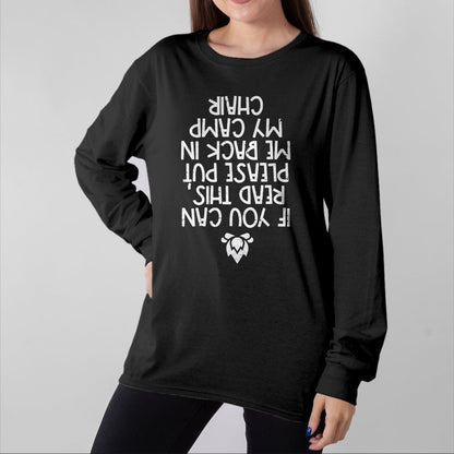 Funny Camping Shirt, Gift For Camping Lover Unisex T-Shirt/Hoodie/Sweatshirt HLT00 - Camping If You Can Read This Funny Camper Men Women Kids T-Shirt