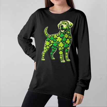 Patrick Day Shirts for Family, Funny Patrick Day shirts, st patrick's day Unisex T-Shirt/Hoodie/Sweatshirt HLT00 - Labrador Irish Shamrock Clover St Patrick Day Dog Lover T-Shirt