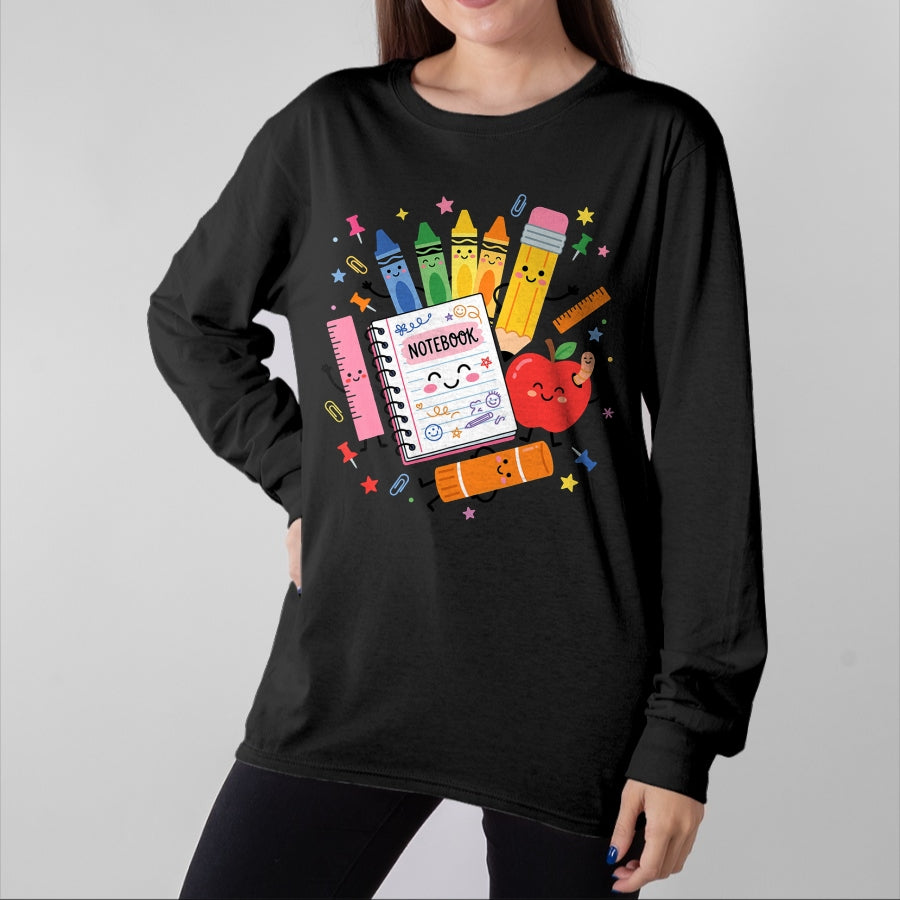 Best Student Shirt, Funny Back To School UnisexT-Shirt/Hoodie/Sweatshirt HLT00 - School Supplies Back to School Teacher T-Shirt