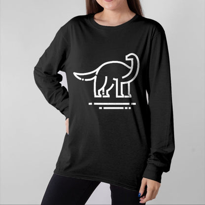Best Dinosaur Lover Shirt, Funny Dinosaur UnisexT-Shirt/Hoodie/Sweatshirt HLT00 - Brontosaurus T-Shirt for Men Women & Kids  Dinosaur Badge T-Shirt