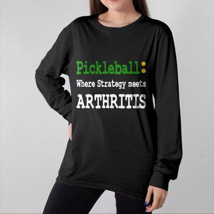 Funny Pickleball Shirt, Pickleball Lover Unisex T-Shirt/Hoodie/Sweatshirt HLT00 - Pickleball - Paddle Battle T-Shirt