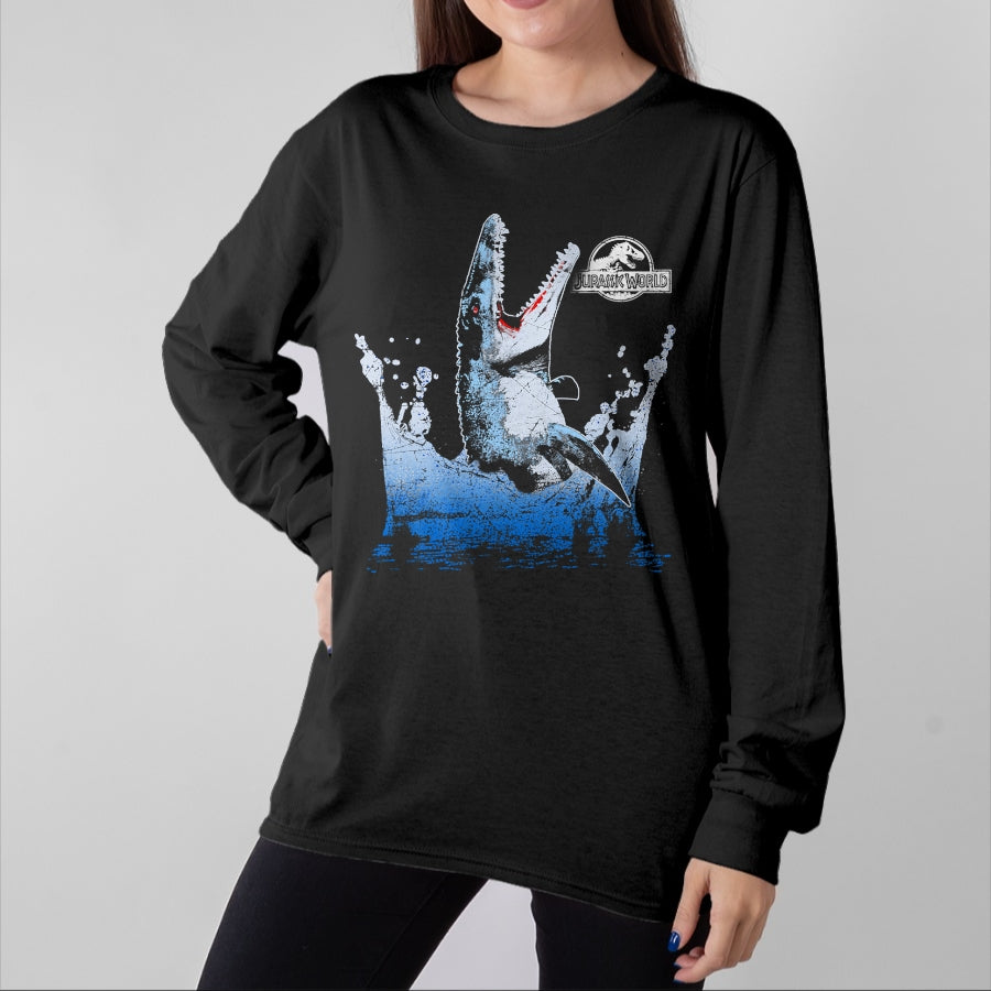 Best Dinosaur Lover Shirt, Funny Dinosaur UnisexT-Shirt/Hoodie/Sweatshirt HLT00 - Jurassic World Aquatic Dinosaur Splash T-Shirt
