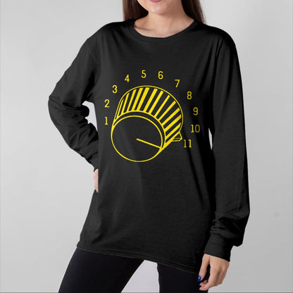 Guitar Lover Shirt, Funny Guitar UnisexT-Shirt/Hoodie/Sweatshirt HLT00 - Guitar Shirt Volume up to 11 T-Shirt