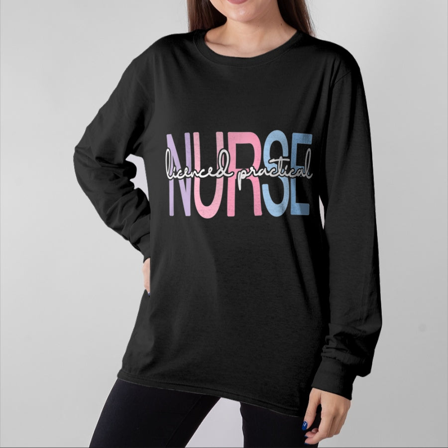 Funny Nurse Shirt, Nurse Unisex T-Shirt/Hoodie/Sweatshirt HLT00 - Licensed Practical Nurse LPN Nurse Appreciation Graduation T-Shirt