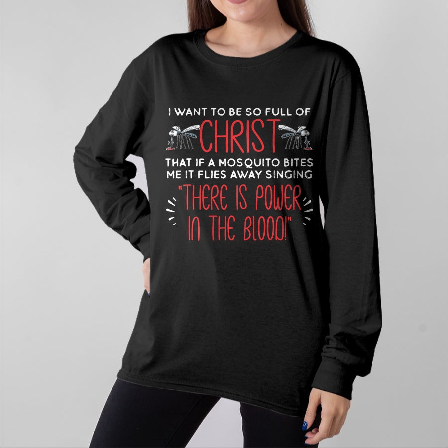 Christian Tee, Christian Faith Unisex T-Shirt/Hoodie/Sweatshirt HLT00 - Christian Mosquito Joke Funny Religious Christ Follower T-Shirt Jesus T-Shirt (Copy)