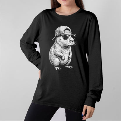 Cute Capybara Shirt, Funny Capybara Unisex T-Shirt/Hoodie/Sweatshirt HLT00 - Capybara Sunglasses Cool Boys Kids Capybara T-Shirt