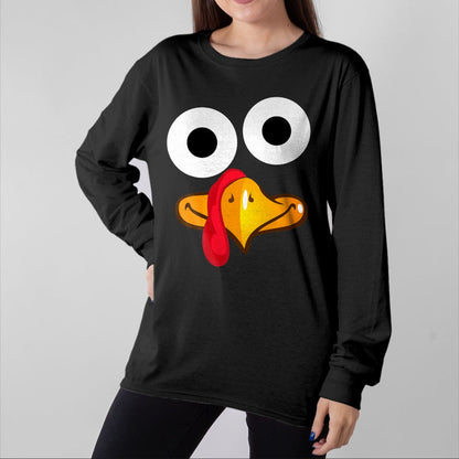 Best Thanksgiving Family Shirt , Funny Thanksgiving UnisexT-Shirt/Hoodie/Sweatshirt HLT00 - Turkey Face Thanksgiving Thanksgiving Turkey Face T-Shirt