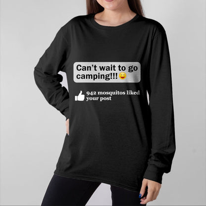 Funny Camping Shirt, Gift For Camping Lover Unisex T-Shirt/Hoodie/Sweatshirt HLT00 - Funny Camping Saying Humor Outdoorsy Joke Camp Gear Gift T-Shirt