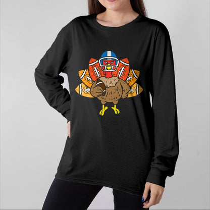 Best Thanksgiving Family Shirt , Funny Thanksgiving UnisexT-Shirt/Hoodie/Sweatshirt HLT00 - American Football Player Turkey Thanksgiving Day Sport Gift T-Shirt