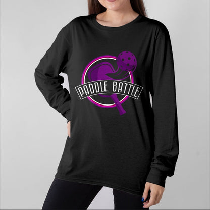 Funny Pickleball Shirt, Pickleball Lover Unisex T-Shirt/Hoodie/Sweatshirt HLT00 - Pickleball - Funny Double Trouble Team T-Shirt