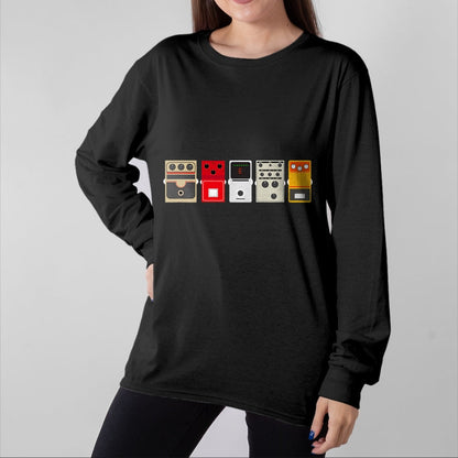 Guitar Lover Shirt, Funny Guitar UnisexT-Shirt/Hoodie/Sweatshirt HLT00 - Guitar Effects PedalStomp Box Rock T Shirt T-Shirt