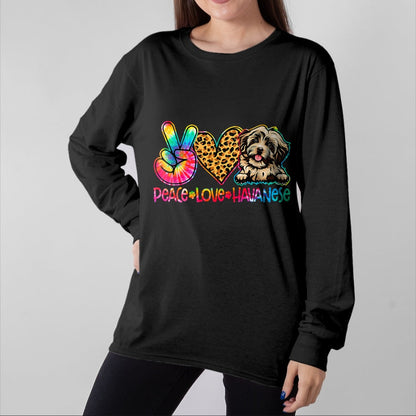 Dog Love Shirt, Dog Lover Gift T-Shirt/Hoodie/Sweatshirt HLT00 - Peace Love Rescue Dog Lover Parent Adopted Tie Dye T-Shirt