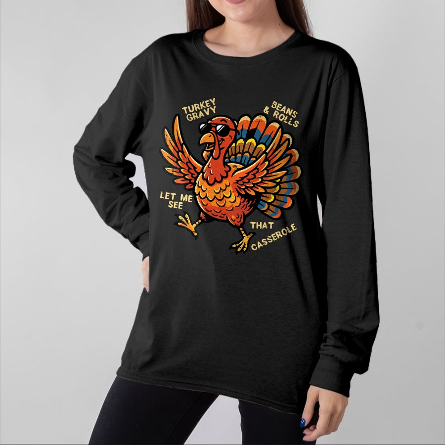 Best Thanksgiving Family Shirt , Funny Thanksgiving UnisexT-Shirt/Hoodie/Sweatshirt HLT00 - Turkey Gravy Beans and Rolls Thanksgiving Men Women Kids T-Shirt