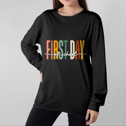 Best Student Shirt, Funny Back To School UnisexT-Shirt/Hoodie/Sweatshirt HLT00 - Teacher Girls Kids Back to School Women First Day of School T-Shirt